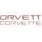 91-96 Corvette Front and Rear Lettering Kit