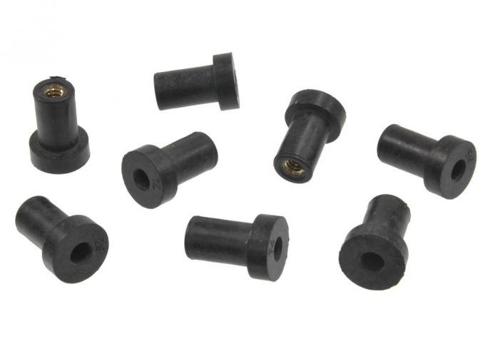 68-69 Side Fender Louver Nuts In Body - Set Of 8 - 2 Sets Required