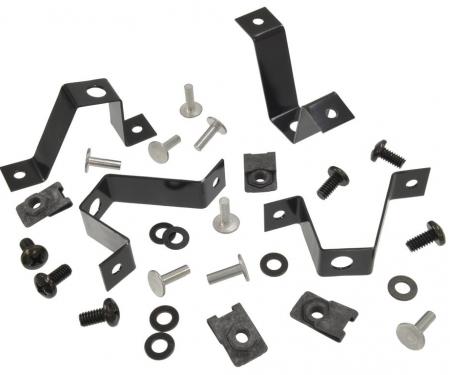 65-67 Grille Brackets with Mounting Kit - 28 Pieces