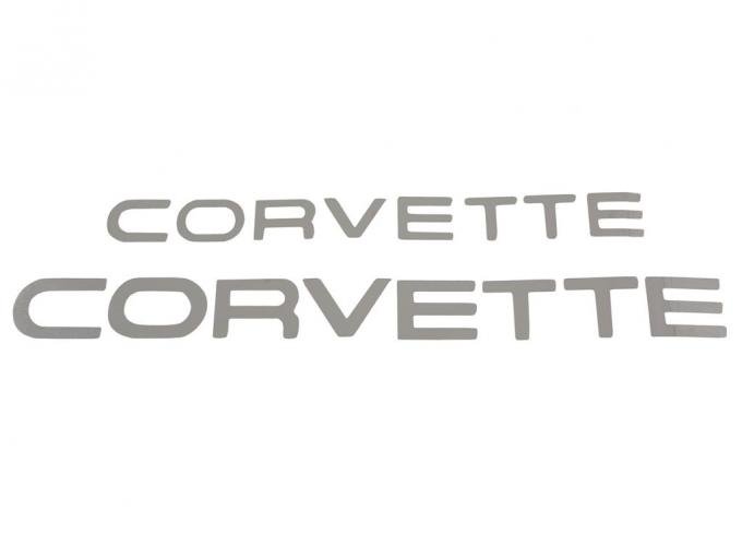 84-90 Corvette Front and Rear Lettering Kit