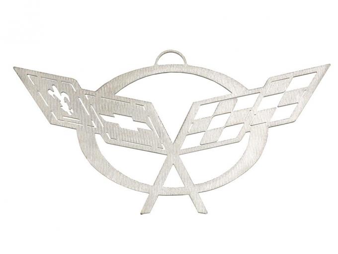 Ornament C5 Corvette Brushed Metal