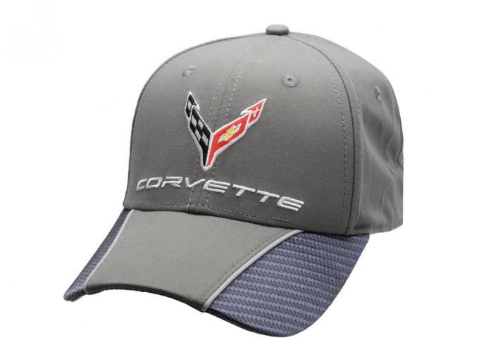 C8 Corvette Carbon Fiber Contrast Hat