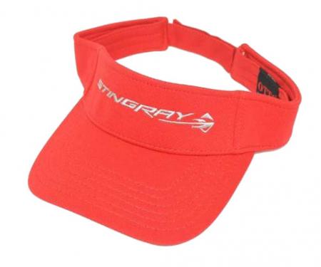 C7 Stingray Visor - Red