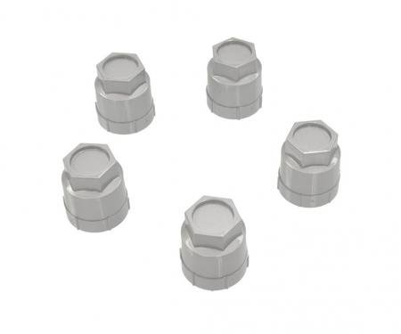 88-96 Wheel Lug Nut Cap - Silver - Set Of 5