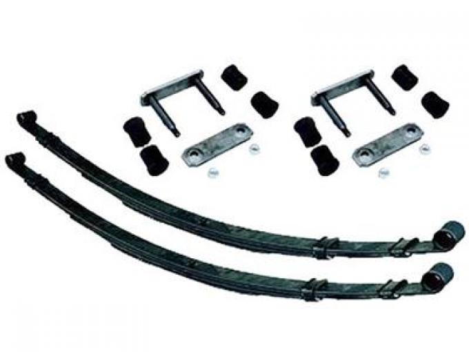 53-62 Rear Leaf Springs - With Mounting Hardware