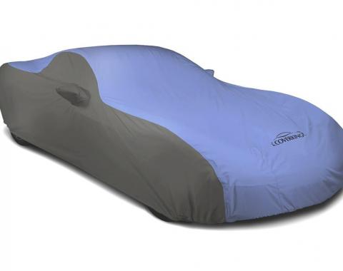 15-19 Blue And Black Stormproof Z06 Grand Sport Car Cover