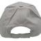 Gray C7 Embroidered Logo Low Profile Brushed Cotton Twill Hat