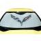 14-19 Roll Up Windshield Sun Shade With C7 Logo