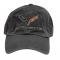 C7 Corvette Garment Washed Charcoal Hat