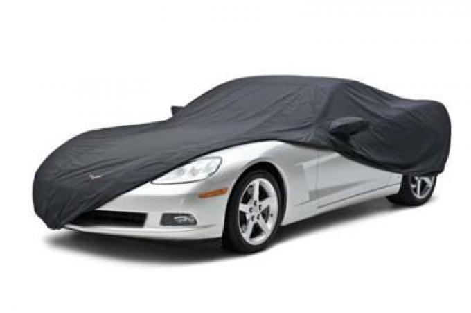 10-13 Car Cover Black Stormproof Grand Sport Coupe C6 Embroidered Logo