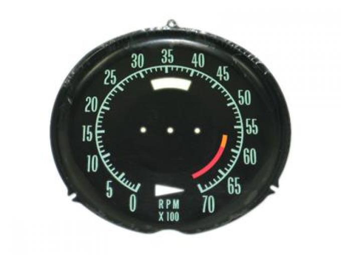 68-71 Tach / Tachometer Face 6000 Redline