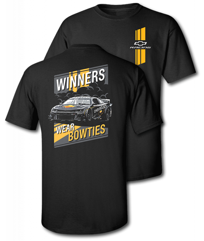 Winners Wear Bowties Black T-Shirt | 3X-Large