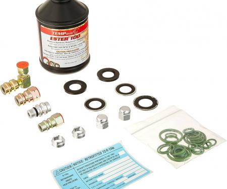 Corvette Air Conditioning Refrigerant Retrofit Kit, R134A, Late 1977-1987