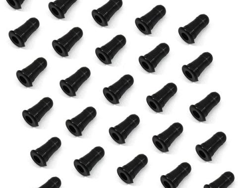 Redline Restomotive® GM Door Frame Weatherstrip Clip Receiver, Plastic, 26 Piece Set