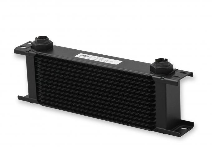 Earl's UltraPro Oil Cooler, Black, 13 Rows, Wide Cooler, 10 O-Ring Boss Female Ports 413ERL