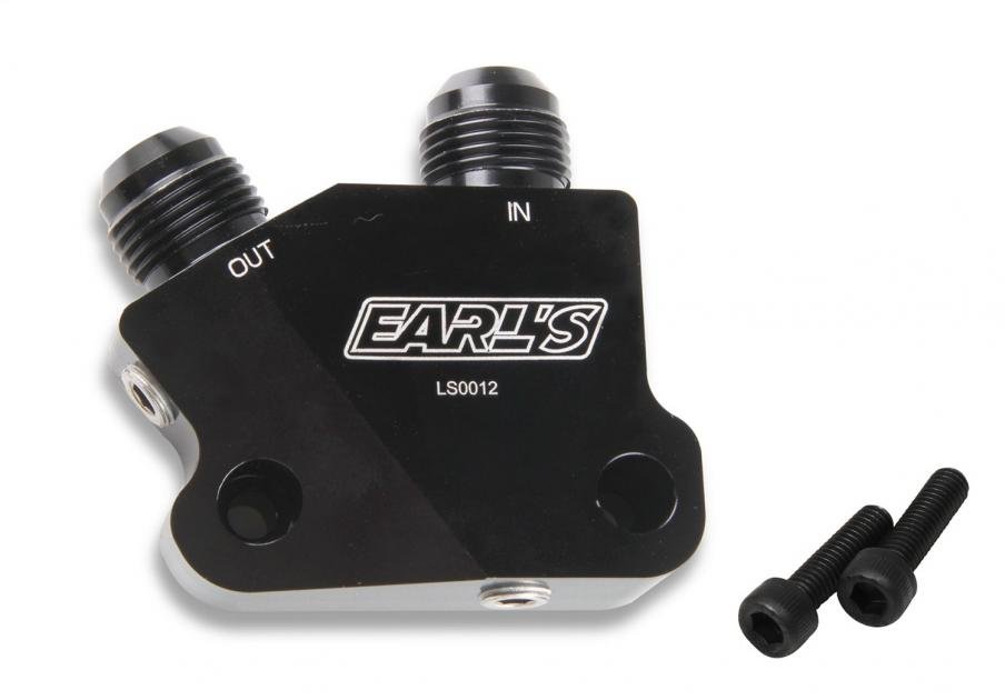 Earl's Performance Engine Oil Cooler Adapter LS0012ERL