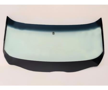 OER 1978-82 Chevrolet Corvette, Front Windshield Glass, Coupe, Light Green Tint, with Blue/Green Upper Shaded Band YC110009ND