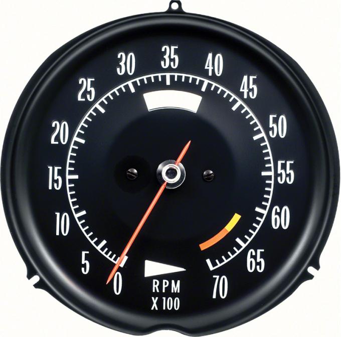 OER 1972-74 Corvette Tach 6500 Red Line 6468712W