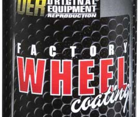 OER Argent Silver / Green "Factory Wheel Coating" Rally Wheel Paint 16 Oz Can K89325