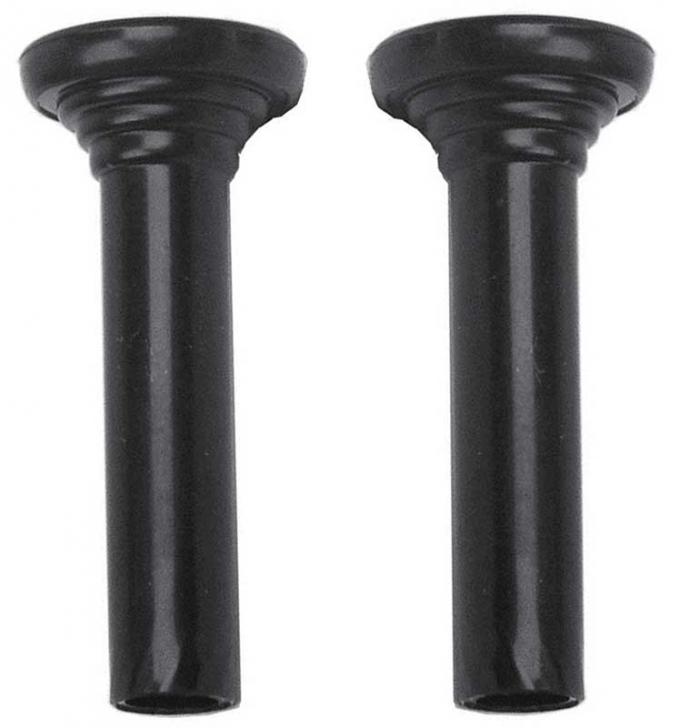 OER 1967 GM Models, Door Lock Knobs, Black, Pair 7665320