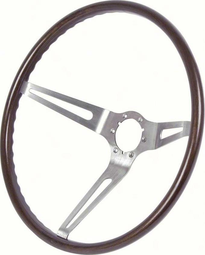 OER 1963-66 Corvette Steering Wheel -Walnut 9740603